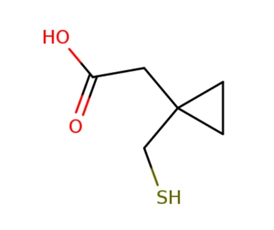 2- [1- (Mercaptomethyl) Cyclopropyl] حمض الأسيتيك (162515-68-6)